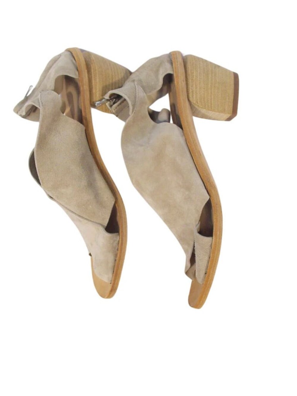 OFFICINE CREATIVE Soiree New $600 Suede Heeled Sandals 40/10 - Made in ITALY - Picture 8 of 12